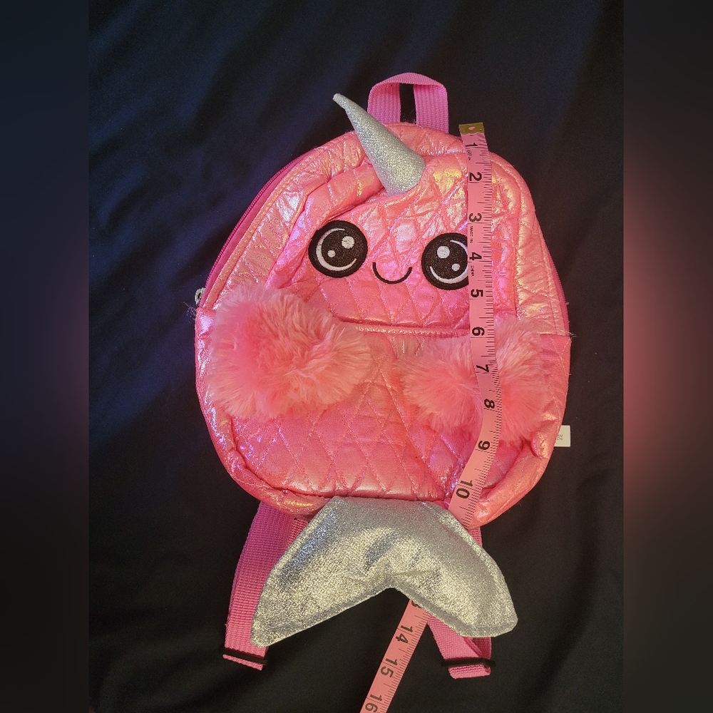 ⭐Pink Narwal Back Pack - Picture 2 of 6